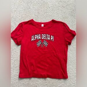 Alpha Delta Pi Racer Tee